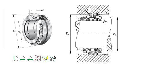 FAG 234736M.SP 推力角接触球轴承