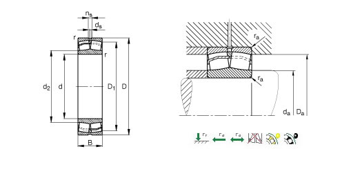 SWEDEN 22208 CCK/W33调心滚子轴承